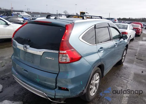 2015 Honda Cr-V Ex-L z USA, uszkodzony, nr VIN 2HKRM4H70FH646073
